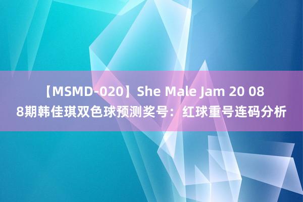 【MSMD-020】She Male Jam 20 088期韩佳琪双色球预测奖号：红球重号连码分析