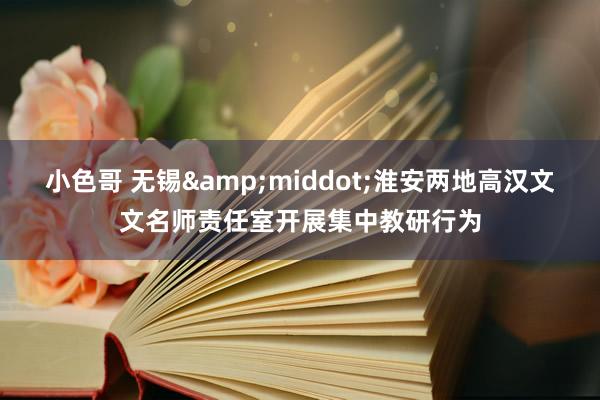 小色哥 无锡&middot;淮安两地高汉文文名师责任室开展集中教研行为