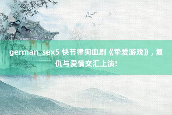 german_sex5 快节律狗血剧《挚爱游戏》, 复仇与爱情交汇上演!
